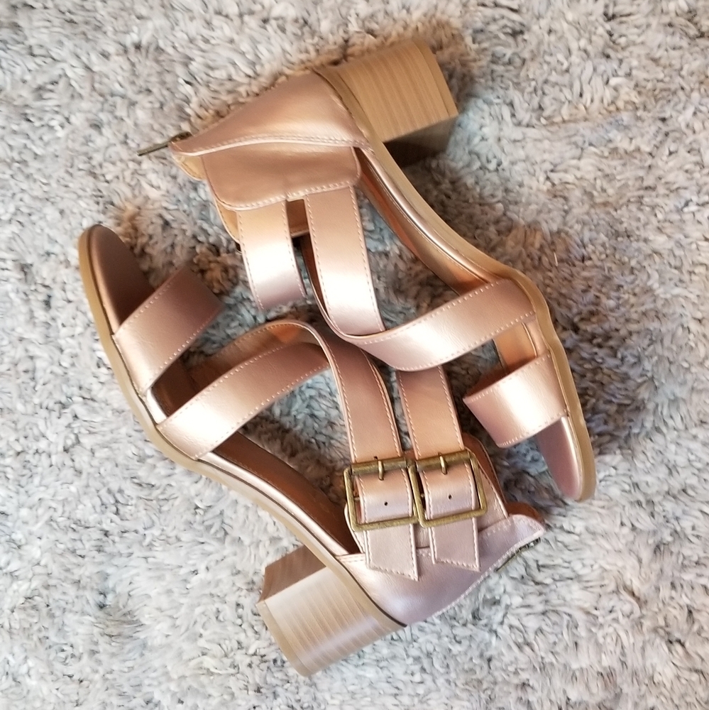 Rampage 2in heeled strappy Havarti